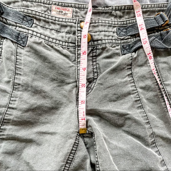 Free People Bermuda Shorts Washed Black Size 4 - Picture 12 of 14